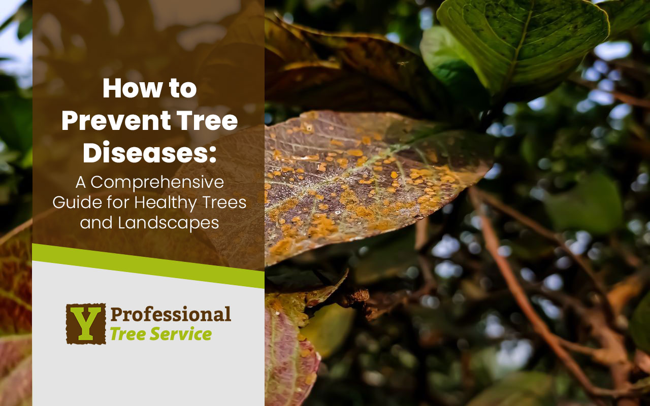 Tree diseases can lead to unsightly appearances, weakened structures, and even tree death.